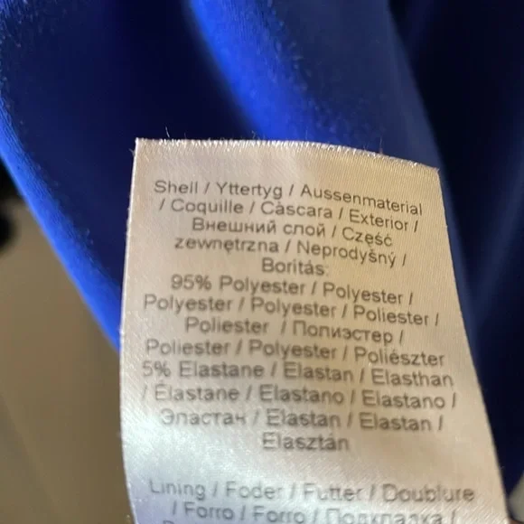 Royal cobalt blue dress plus pockets - Picture 7 of 7